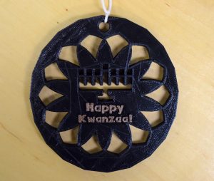 Kwanzaa ornament.